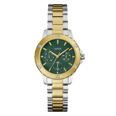 Đồng Hồ Nữ Guess GW0723L1 Đính Đá 6 Kim 35mm