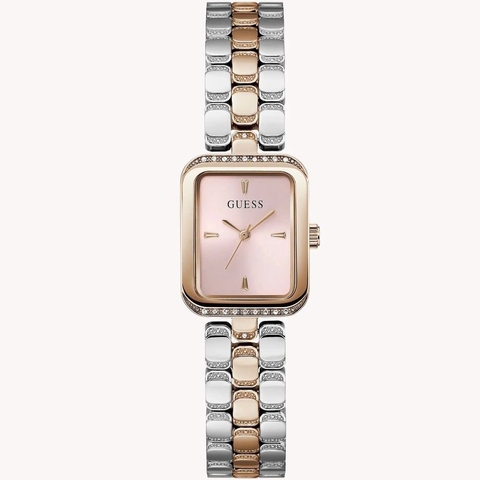 Đồng Hồ Nữ Guess Damenuhr GW0865L3 Đính Đá Demi Rose Gold Mặt Vuông 22mm