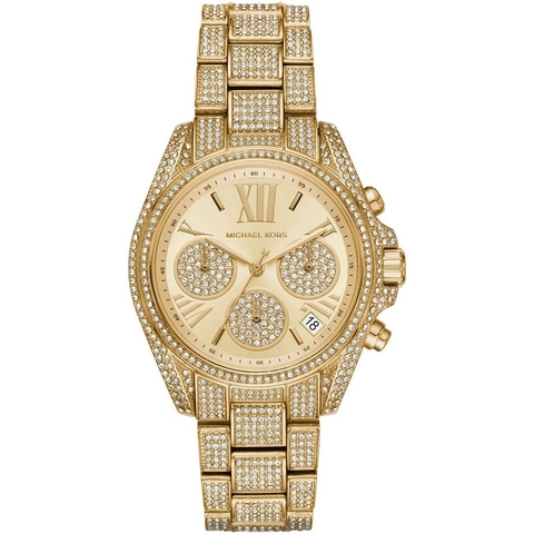 Đồng Hồ Nữ Michael Kors Bradshaw MK6494 Đính Full Đá Gold 36mm