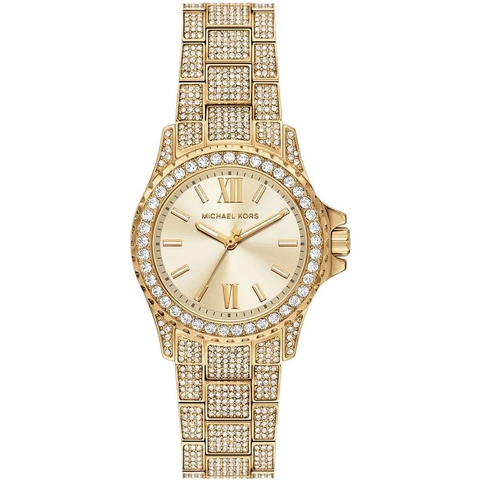 Đồng Hồ Nữ Michael Kors Mini Everest MKO1196 Đính Đá Vỏ Gold 33mm