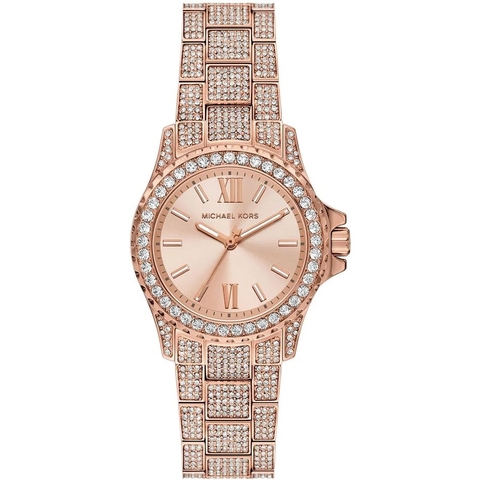Đồng Hồ Nữ Michael Kors Mini Everest MKO1197 Đính Đá Vỏ Rose Gold 33mm