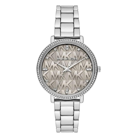 Đồng Hồ Nữ Michael Kors Pyper MK4672 Đính Đá Silver 38mm
