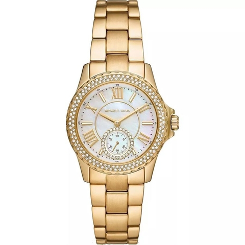 Đồng Hồ Nữ Michael Kors MK7363 Đính Đá Gold 33mm