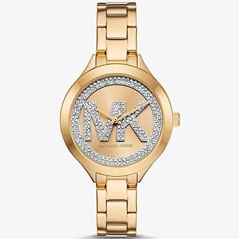 Đồng Hồ Nữ Michael Kors Aspyn MKO1106 Đính Đá Gold 38mm