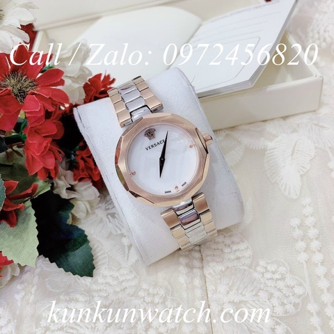 Đồng Hồ Nữ Versace Idyia Demi Vàng Hồng - 36mm