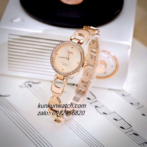 Đồng Hồ Nữ Coach Park Signature 14503172 Rose Gold 26mm