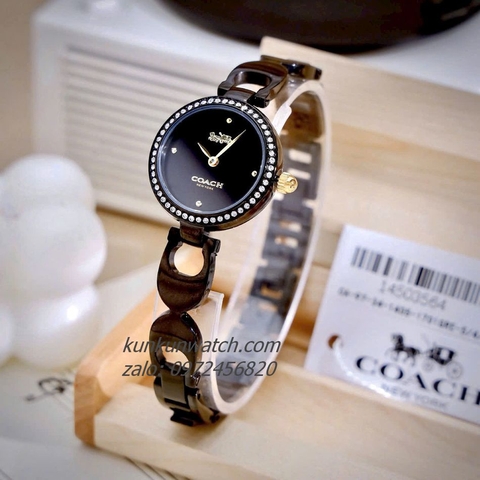 Đồng Hồ Nữ Coach Park Signature 14503564 Black 26mm