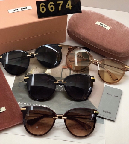 Kính mát nữ Miu Miu 6674 cao cấp - MM6674
