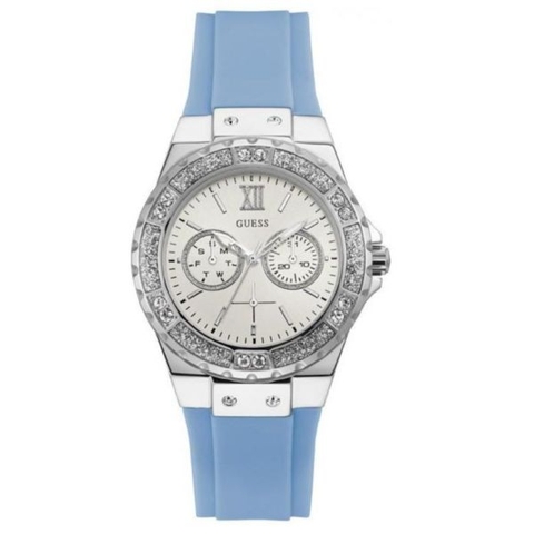 Đồng Hồ Nữ Guess W1053L5 - Kiểu Dáng Hublot - Dây Cao Su - 39mm