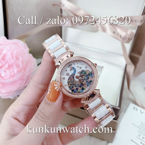 Đồng Hồ Nữ Bvlgari Bulgari BGRNT024 - Dây Vàng Hồng  - 33mm