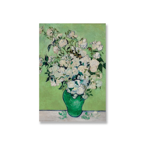 Tranh Hoa sơn dầu tĩnh vật, Flower oil painting Soyn S0246