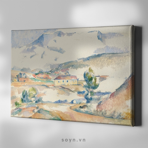 Tranh treo tường Cotton Canvas Cổ điển, Classic painting, căng khung gỗ thông tràn cạnh SNS3530