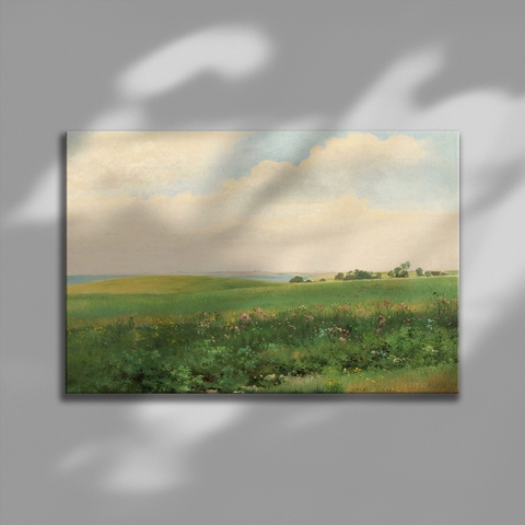 Tranh treo tường Cotton Canvas Cổ điển, Classic painting, căng khung gỗ thông tràn cạnh SNS3537