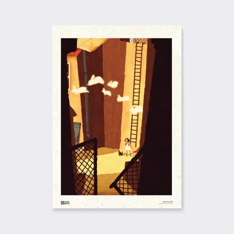 Tranh Poster The Corner | Đốm Illustration