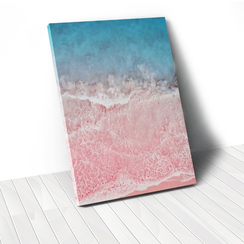 Tranh canvas Seaside, Blue, Pink