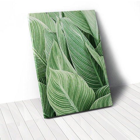 Tranh canvas Green Leaves, Botanical