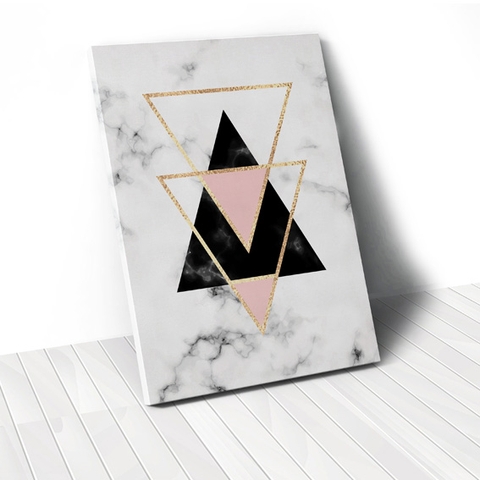 Tranh canvas Geometric, Triangle, Mable