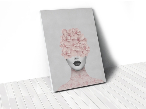 Tranh Lady flower