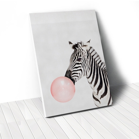 Tranh Zebra balloon