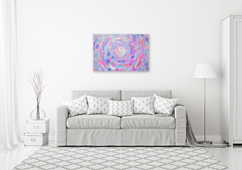 Tranh The swirling Abstract painting