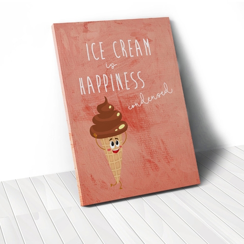 Tranh Ice cream quote