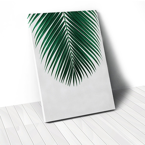 Tranh canvas Green Coconut Leaf