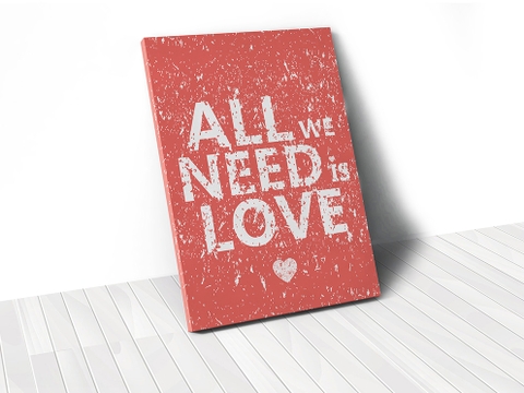 Tranh All we need is love