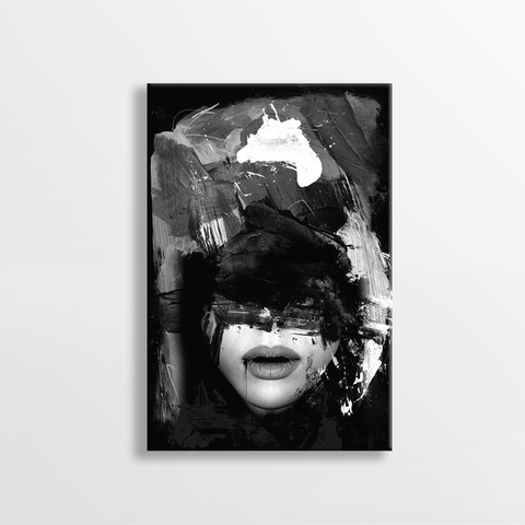 Tranh Woman abstract, wall art