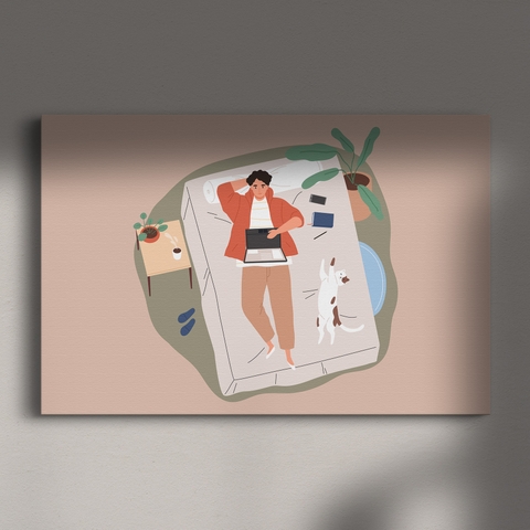 Tranh Fashion. Lifestyle, Minimalism, Boho, S0165