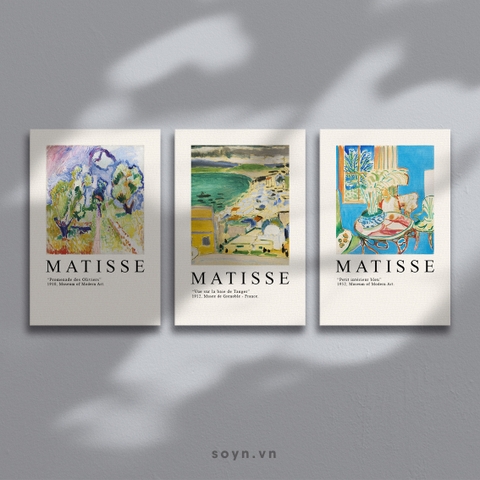 Bộ tranh Matisse SE559