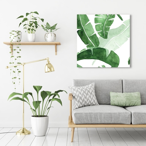 Tranh Banana leaves pattern