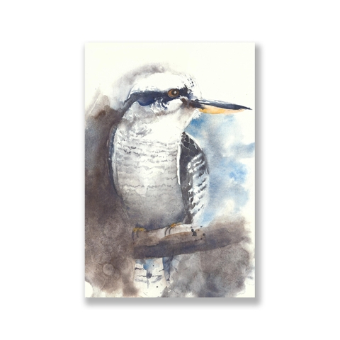 Tranh Bird watercolor painting SN0083