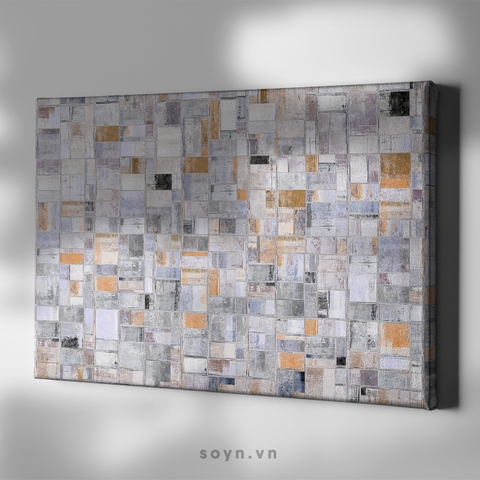 Tranh treo tường Cotton Canvas, Abstract / Trừu tượng, Tối giản, Soyn SU0296