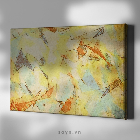 Tranh treo tường Cotton Canvas, Abstract / Trừu tượng, Tối giản, Soyn SU0297