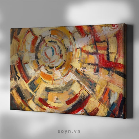 Tranh treo tường Cotton Canvas, Abstract / Trừu tượng, Tối giản, Soyn SU0298