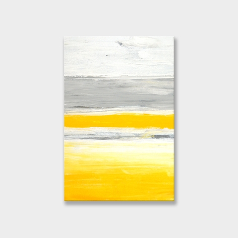 Tranh Yellow, abstract, painting
