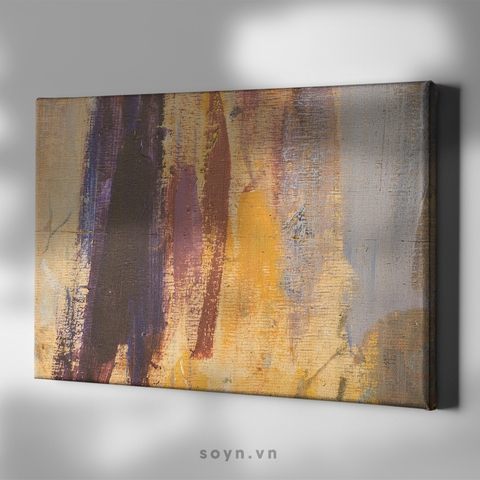 Tranh treo tường Cotton Canvas, Abstract / Trừu tượng, Tối giản, Soyn SU0306