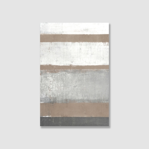 Tranh Abstract, Simple, Grey, Brown SU0108