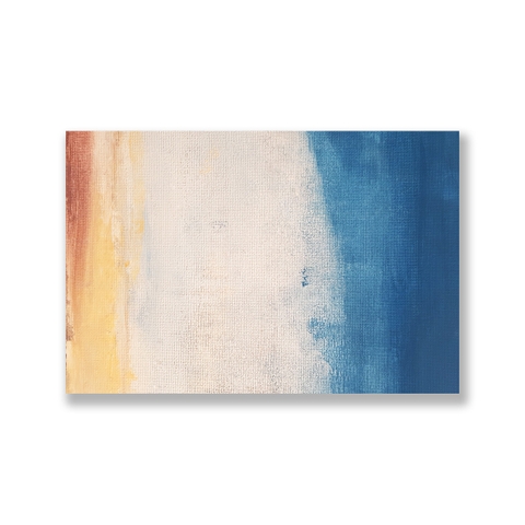 Tranh Abstract Color painting, Blue SU0120