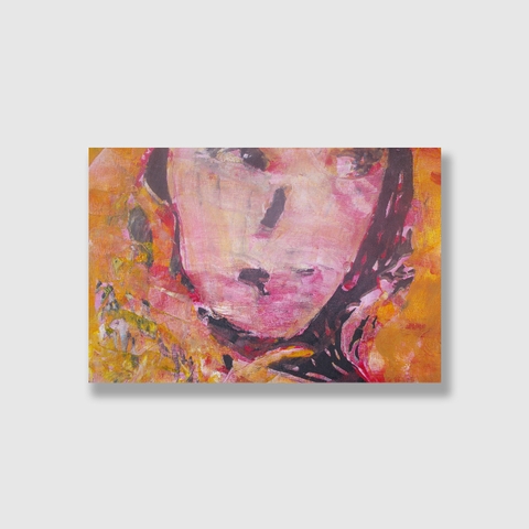 Tranh Woman abstract painting, lady art SU0135