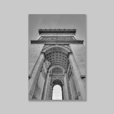 Tranh L’arc de triomphe de l’Étoile, Paris