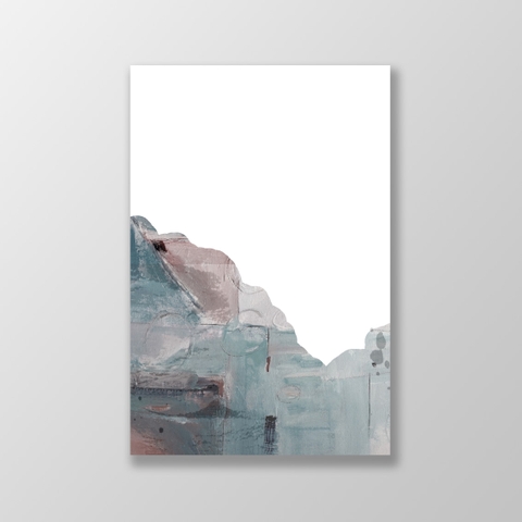 Tranh Abstract painting, mountain, landscape SU0143