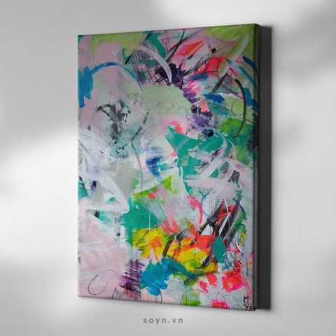 Tranh treo tường Cotton Canvas, Abstract / Trừu tượng, Tối giản, Soyn SU0331