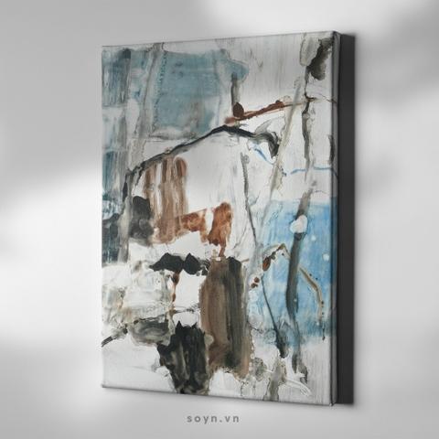 Tranh treo tường Cotton Canvas, Abstract / Trừu tượng, Tối giản, Soyn SU0333