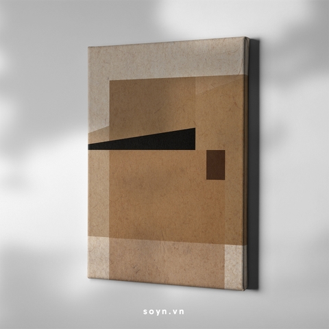 Tranh treo tường Cotton Canvas, Abstract / Trừu tượng, Tối giản, Soyn SU0412