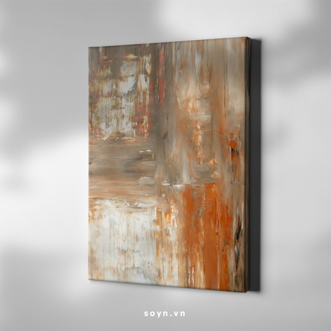 Tranh treo tường Cotton Canvas, Abstract / Trừu tượng, Tối giản, Soyn SU0413