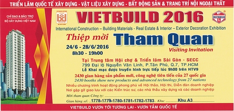 Công Ty Nội Thất Minh Thy Tham Gia Triển Lãm Quốc Tế VietBuild năm 2016