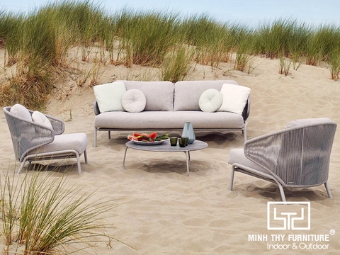 Sofa Sân Vườn – Điểm Nhấn Hoàn Hảo Cho Không Gian Ngoài Trời