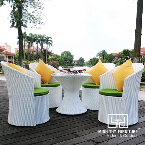 Bàn Ghế Nhựa Giả Mây MT2A119