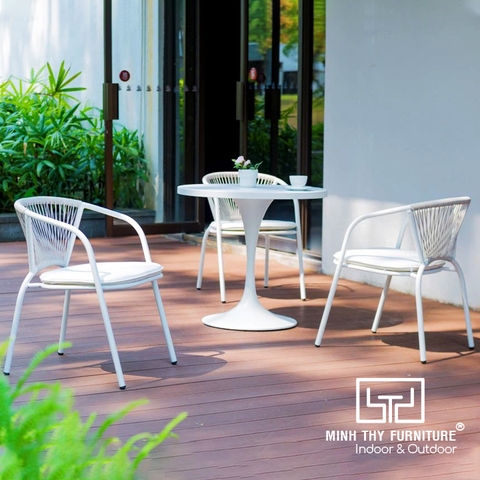 Bàn Ghế Cafe Ngoài Trời MT2041